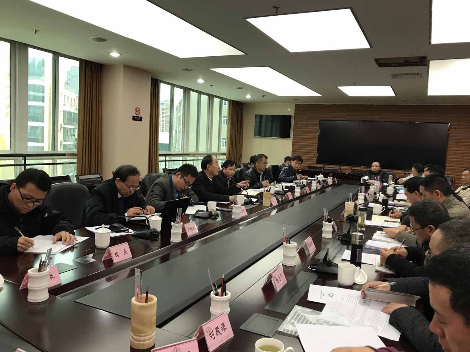 邱勇华总经理列席 《大理石地下开采（平硐）安全技术标准》 起草专家组成员会