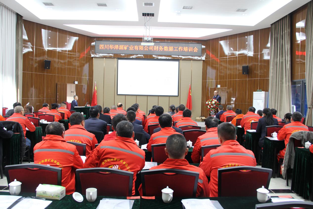 公司召开财务数据工作培训会