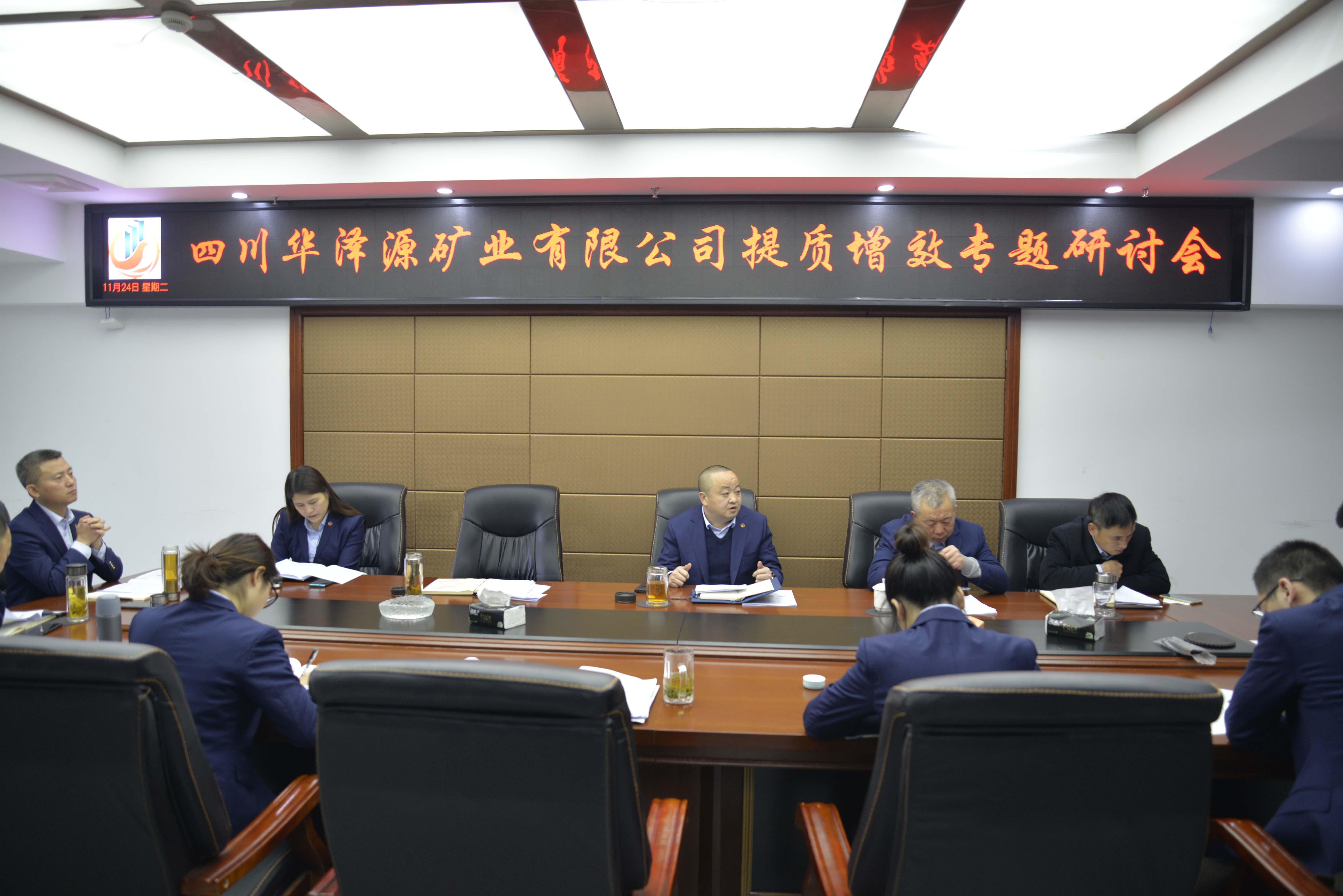 公司召开提质增效专题研讨会